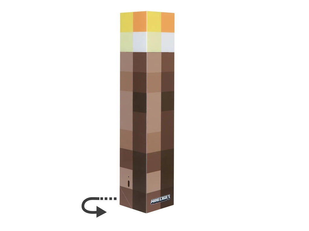 Minecraft Lampe de table ou torche  LED