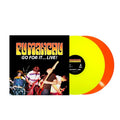 FU MANCHU - GO FOR IT...LIVE! NEON YELLOW & NEON ORANGE Vinyl LP