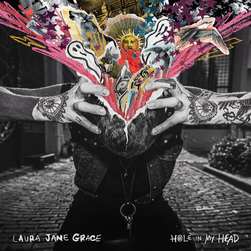 LAURA JANE GRACE - HOLE IN MY HEAD - PINK COLOR - VINYL LP
