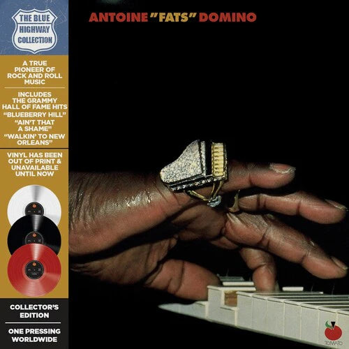 FATS DOMINO - ANTOINE FATS DOMINO - RED/BLACK/WHITE COLOR - 3-LP - VINYL LP