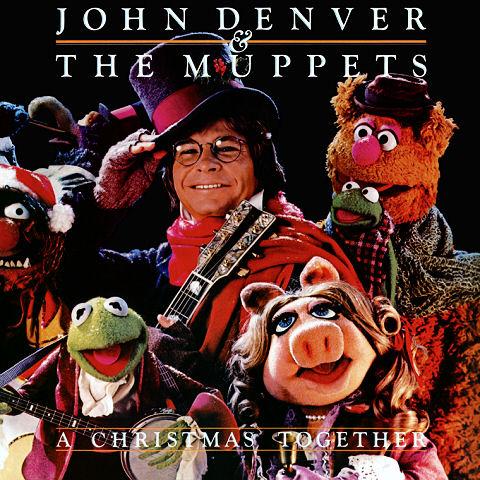 DENVER,JOHN / THE MUPPETS - CHRISTMAS TOGETHER (CANDY CANE SWIRL) Vinyl LP