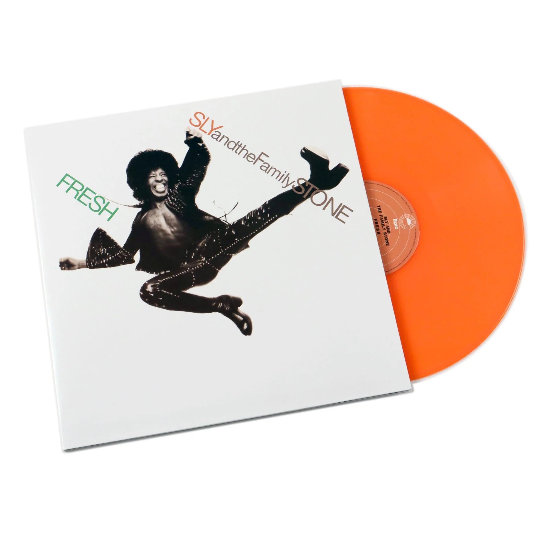 SLY & THE FAMILY STONE - FRESH - 50TH ANNIVERSARY EDITION - ORANGE COLOR - VINYL LP