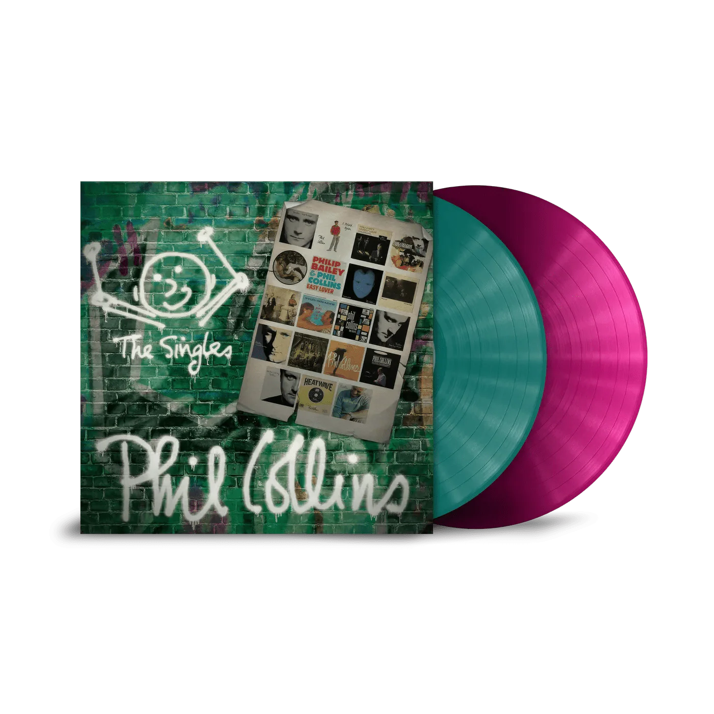 COLLINS,PHIL - SINGLES Colored Vinyl LP