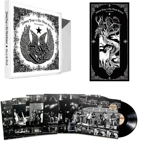PAGE,JIMMY / THE BLACK CROWES - LIVE AT THE GREEK Vinyl LP (Corner Bend or Crease