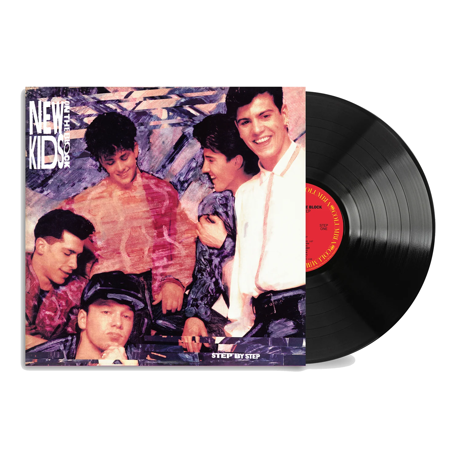 NEW KIDS ON THE BLOCK - STEP BY STEP - 35TH ANNIVERSARY EDITION - VINYL LP