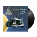 DEF LEPPARD - ON THROUGH THE NIGHT - BLACK COLOR - VINYL LP