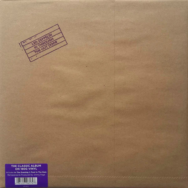 LED ZEPPELIN - IN THROUGH THE OUT DOOR - VINYL LP