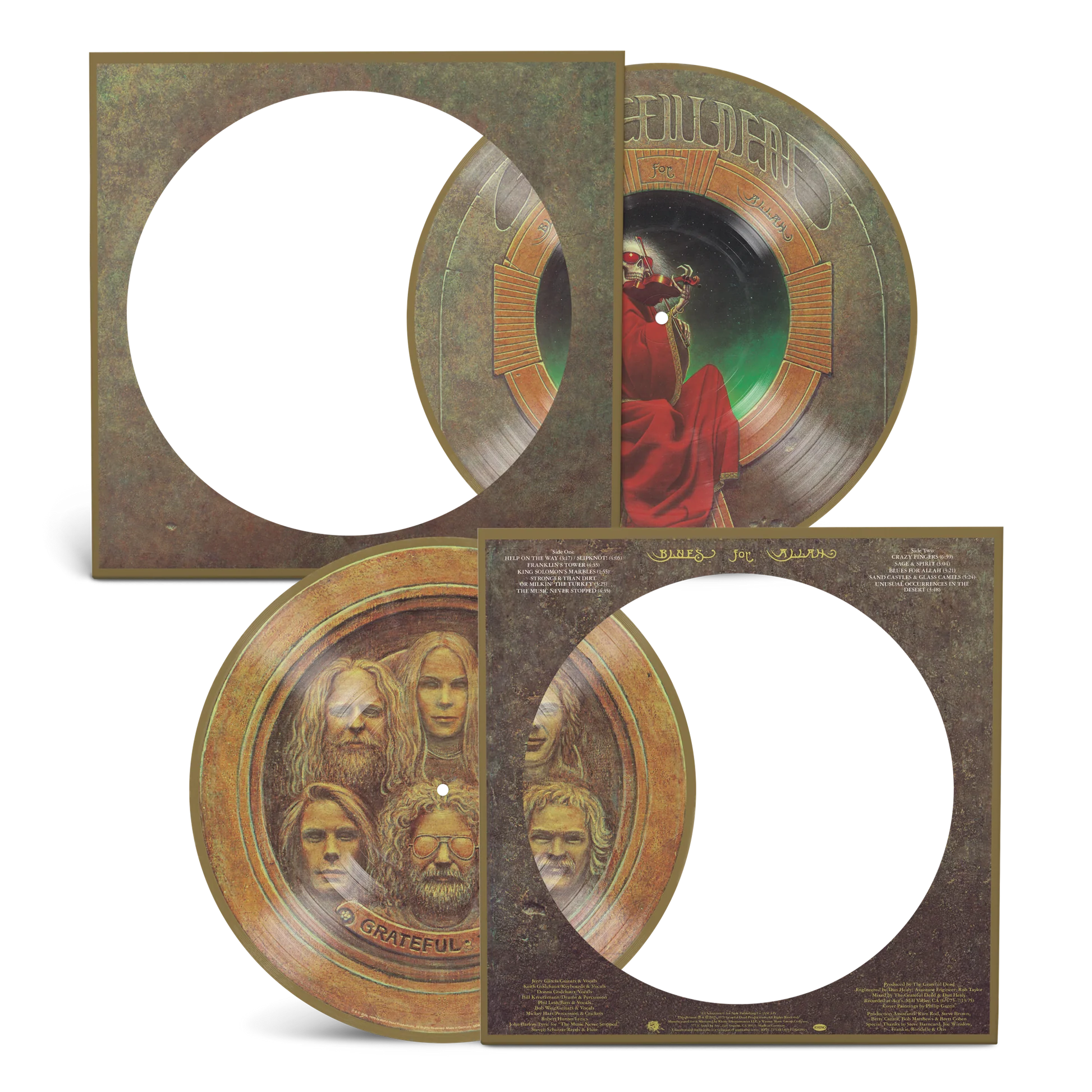 GRATEFUL DEAD - BLUES FOR ALLAH - 50TH ANNIVERSARY EDITION - PICTURE DISC - VINYL LP