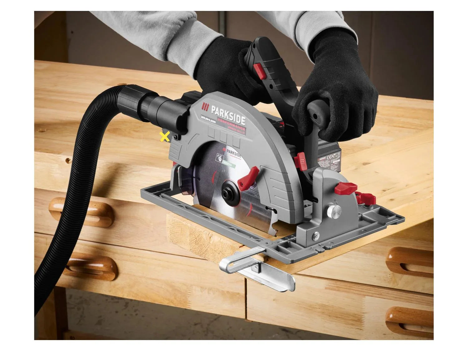 PARKSIDE PERFORMANCE Scie circulaire sans fil PPHKSA 40-Li A1, 40 V