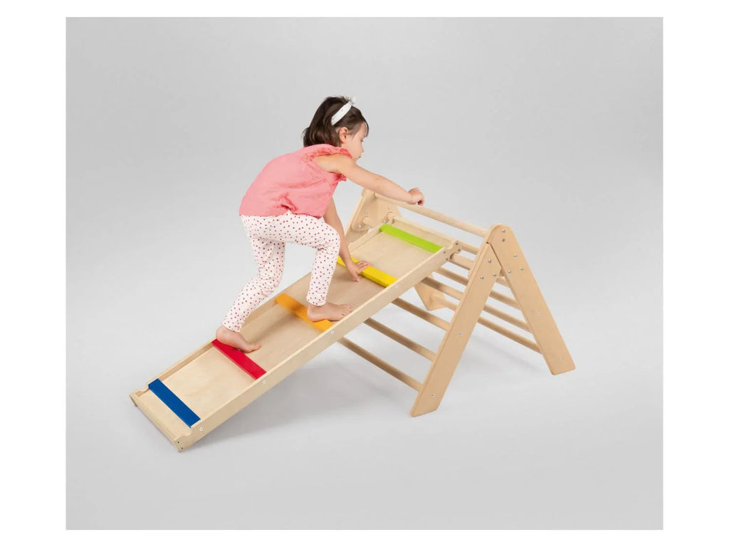 Playtive chelle descalade et toboggan 2 en 1