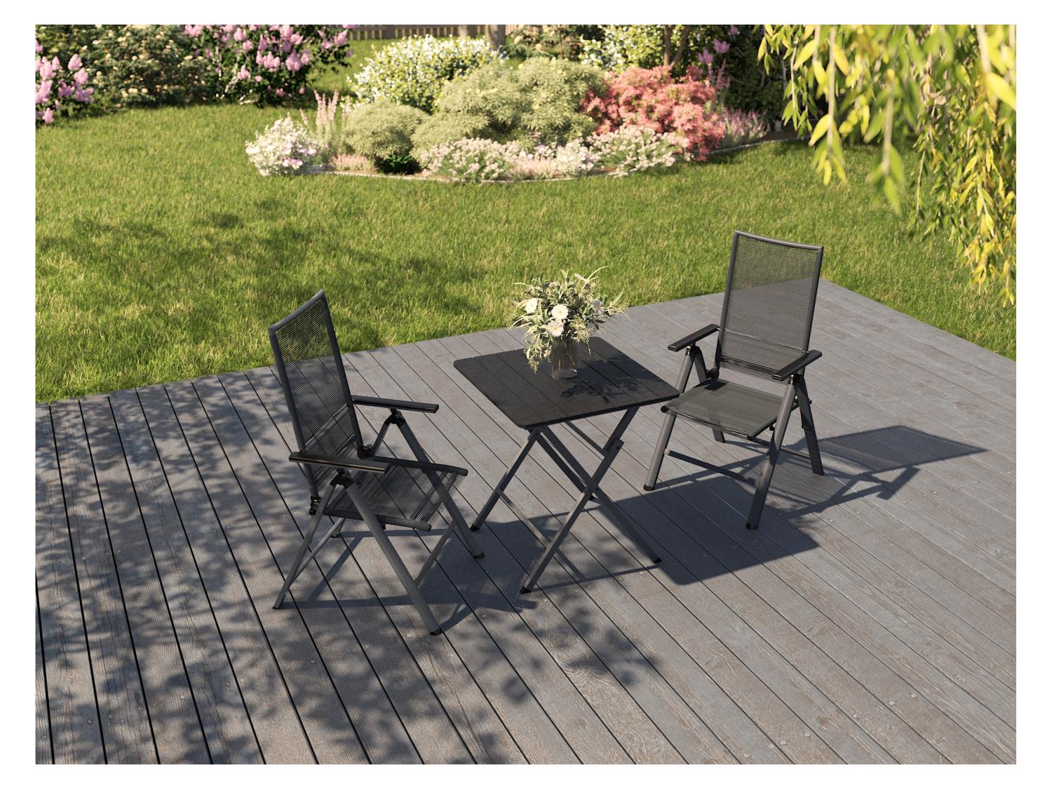 LIVARNO home Lot de 4 chaises hautes MIAMI