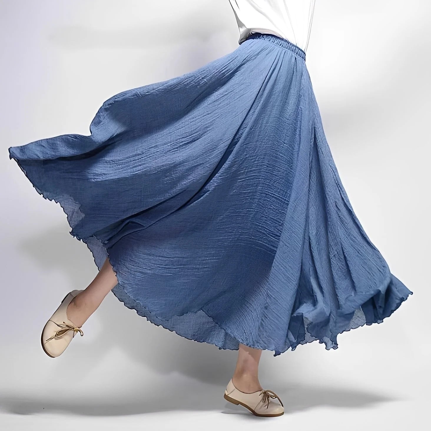 Alina - Jupe Maxi Bohème Flottante