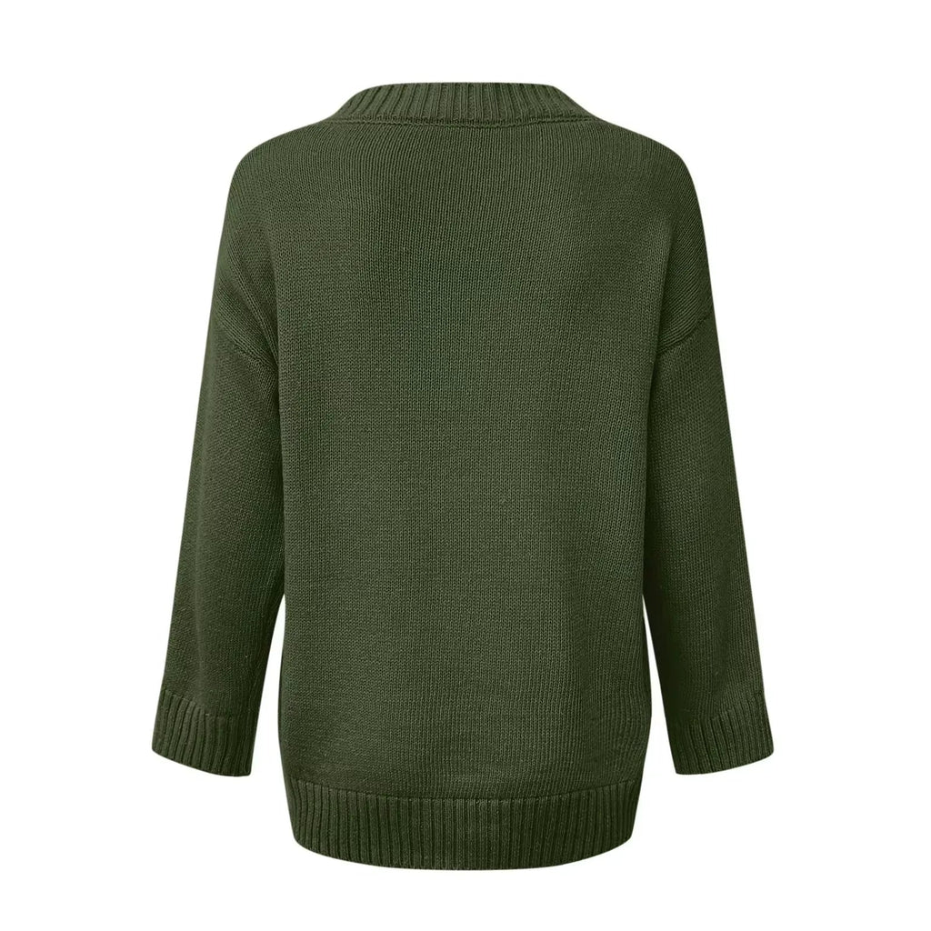 Sophie Paris | Pull surdimensionné douillet à col en V