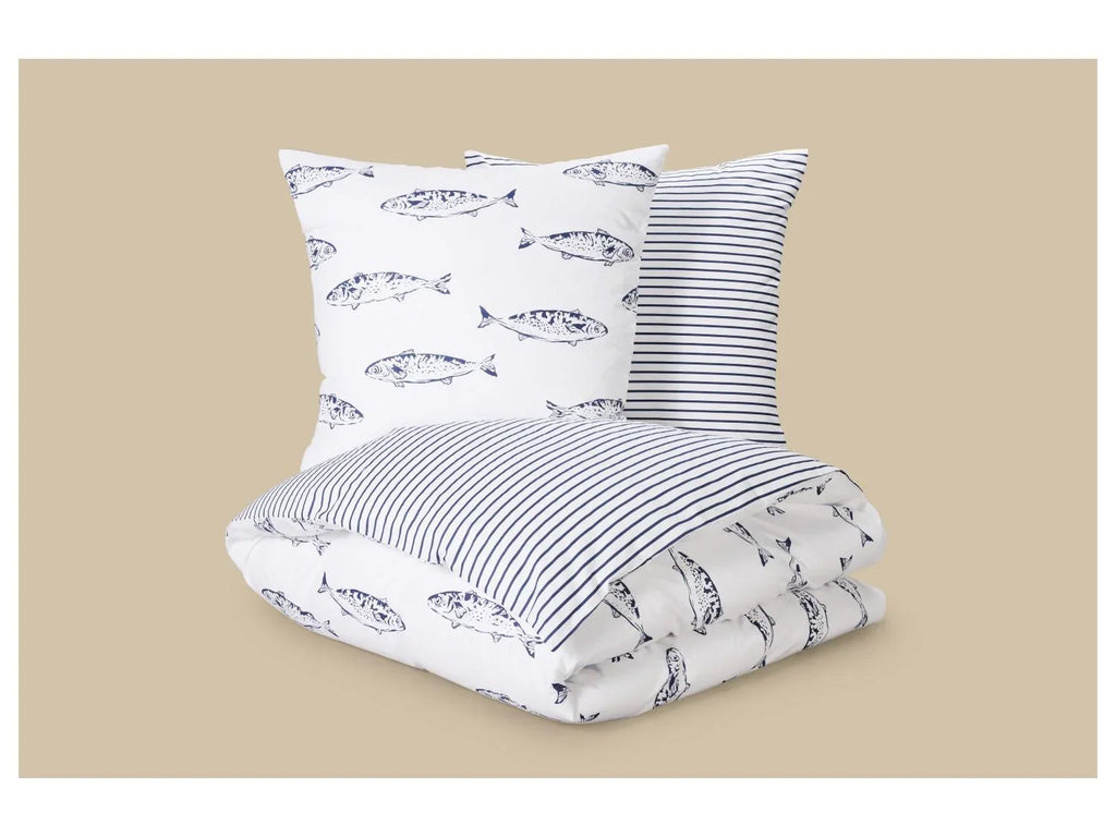LIVARNO Parure de lit rversible en coton renforc, 260 x 240 cm