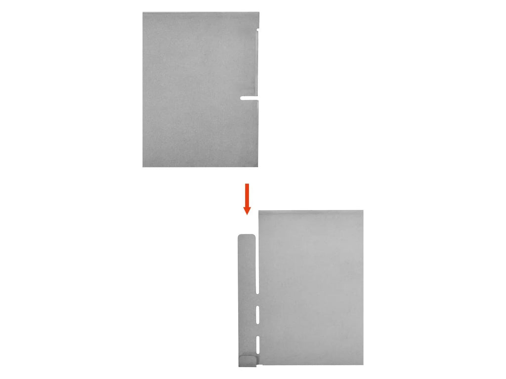 PARKSIDE Lot de 4 bordures de jardin, 100 x 13 cm