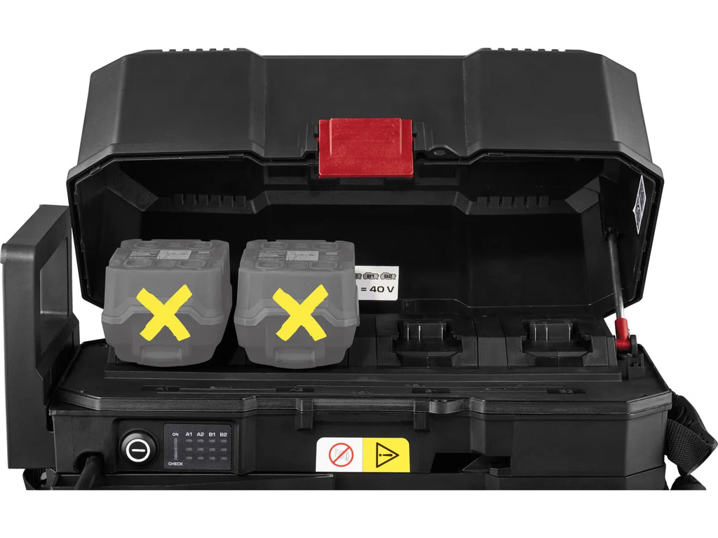 PARKSIDE PERFORMANCE Sac  dos pour batteries portables PPRA 20 B1, 20V / 40V