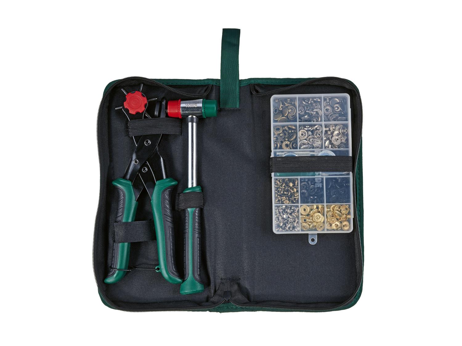 PARKSIDE Pince emporte-pice avec boutons-pression, 358 pices