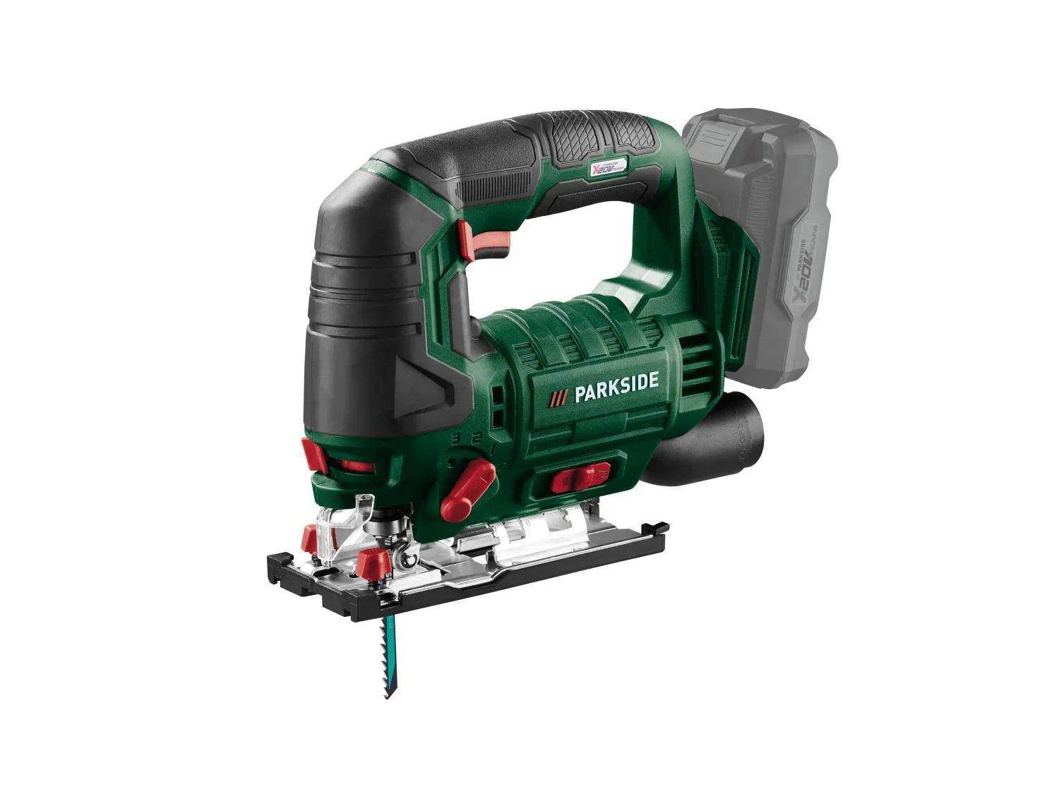 PARKSIDE Scie sauteuse pendulaire sans fil PSTDA 20-Li C3, 20 V