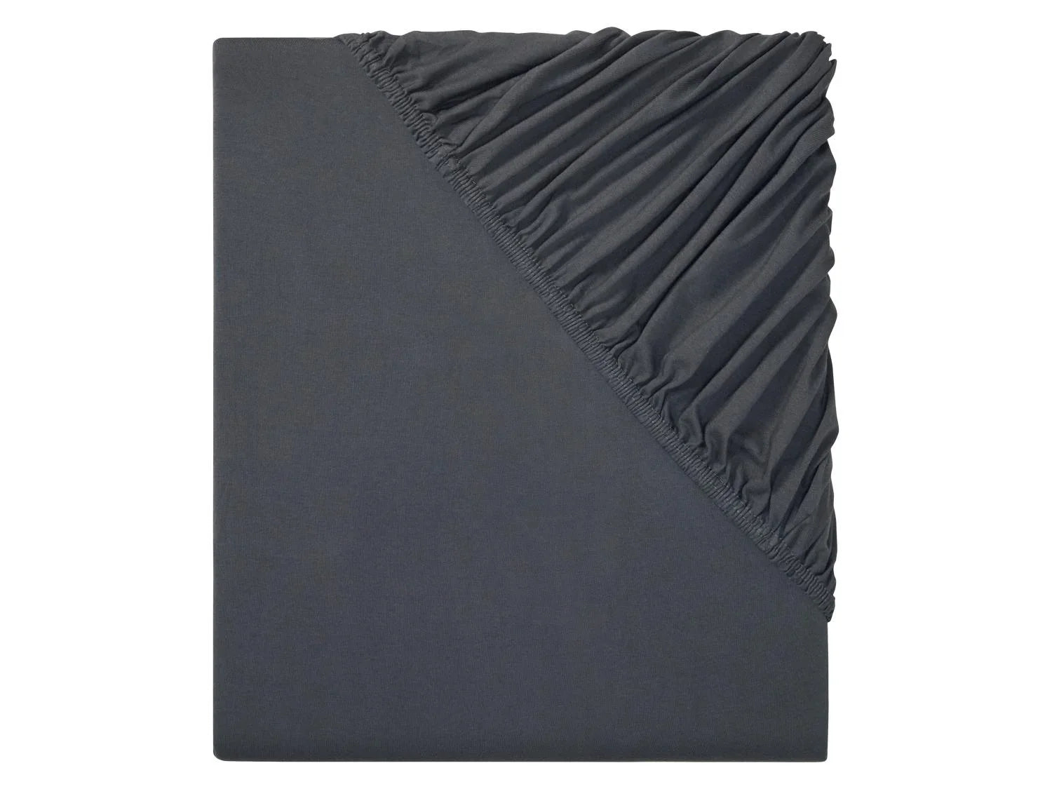 LIVARNO home Lot de 2 draps-housses en jersey 180-200 x 200 cm