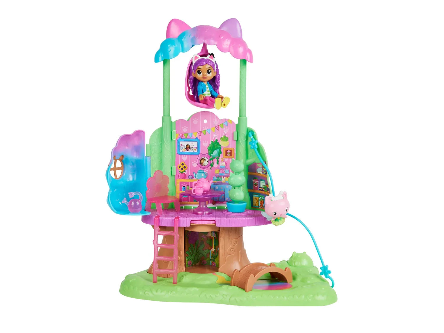 Gabbys Dollhouse Coffret Le jardin des fes Kitty