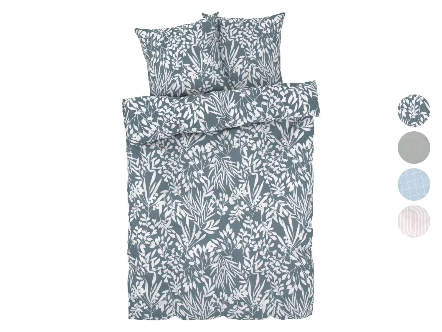 LIVARNO home Parure de lit double face en percale, 240 x 220 cm