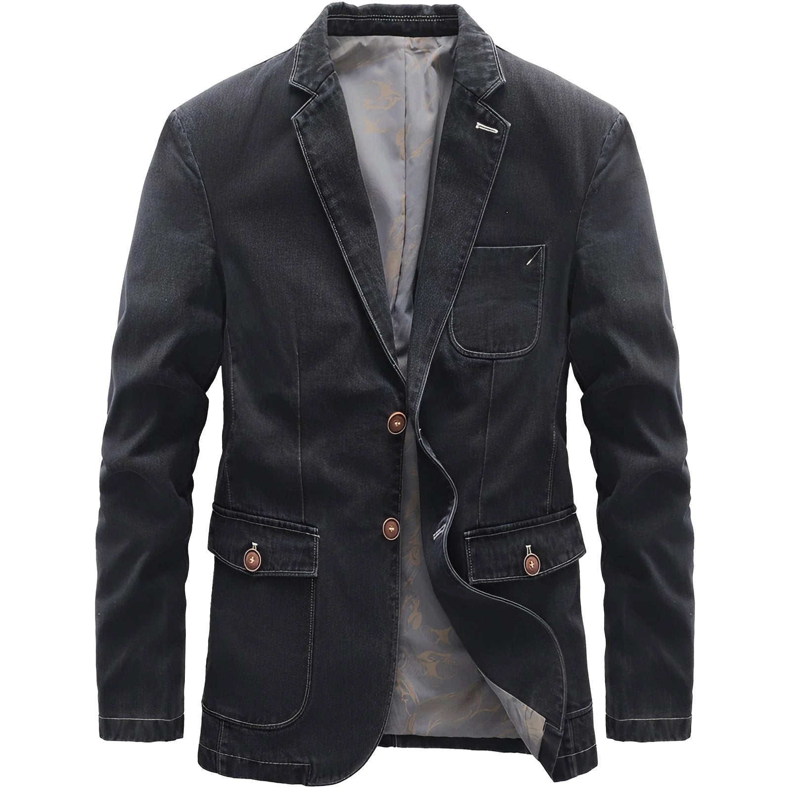 Nichols - Veste en Denim Décontractée