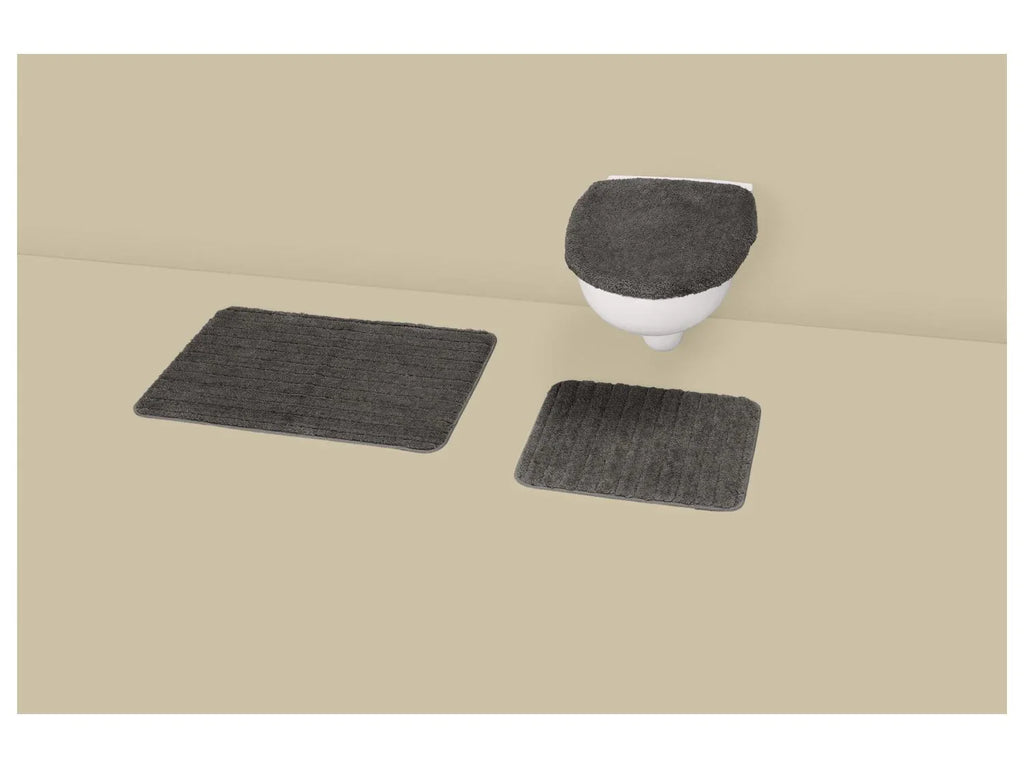 LIVARNO Set de 3 tapis de salle de bains