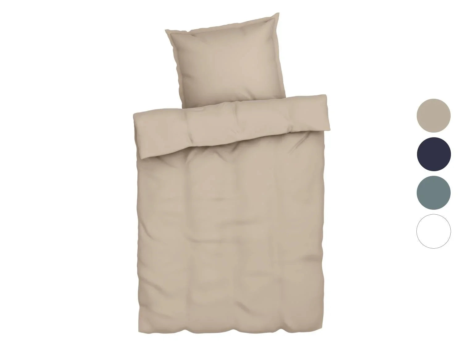 LIVARNO home Parure de lit en satin de lyocell, 140 x 200 cm