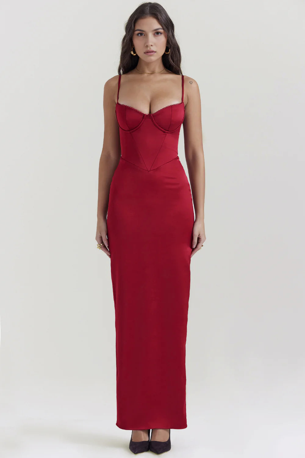 Juliette | Robe en satin