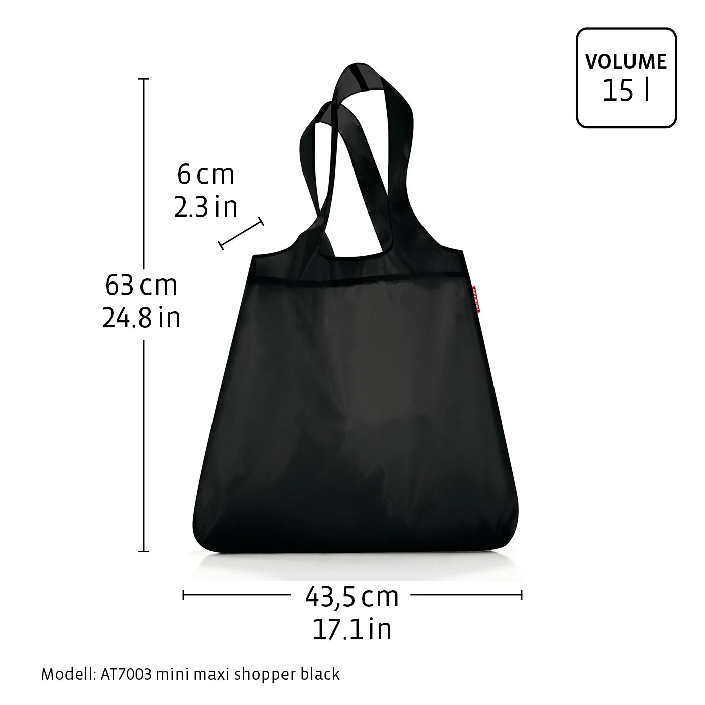 Mini Maxi Shopper Leo Macchiato