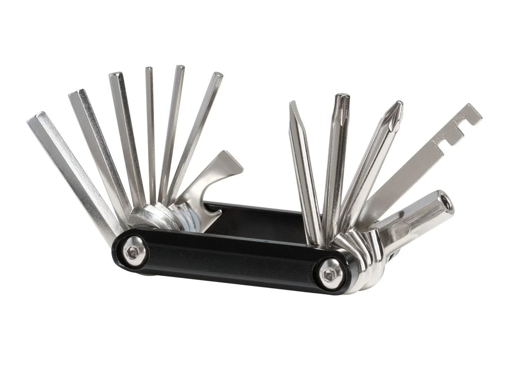 CRIVIT Outil multifonction pour vlo, sacoche de selle avec outils ou mini-pompe  manomtre