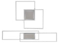 LIVARNO home Plafonnier LED Miroir Infini