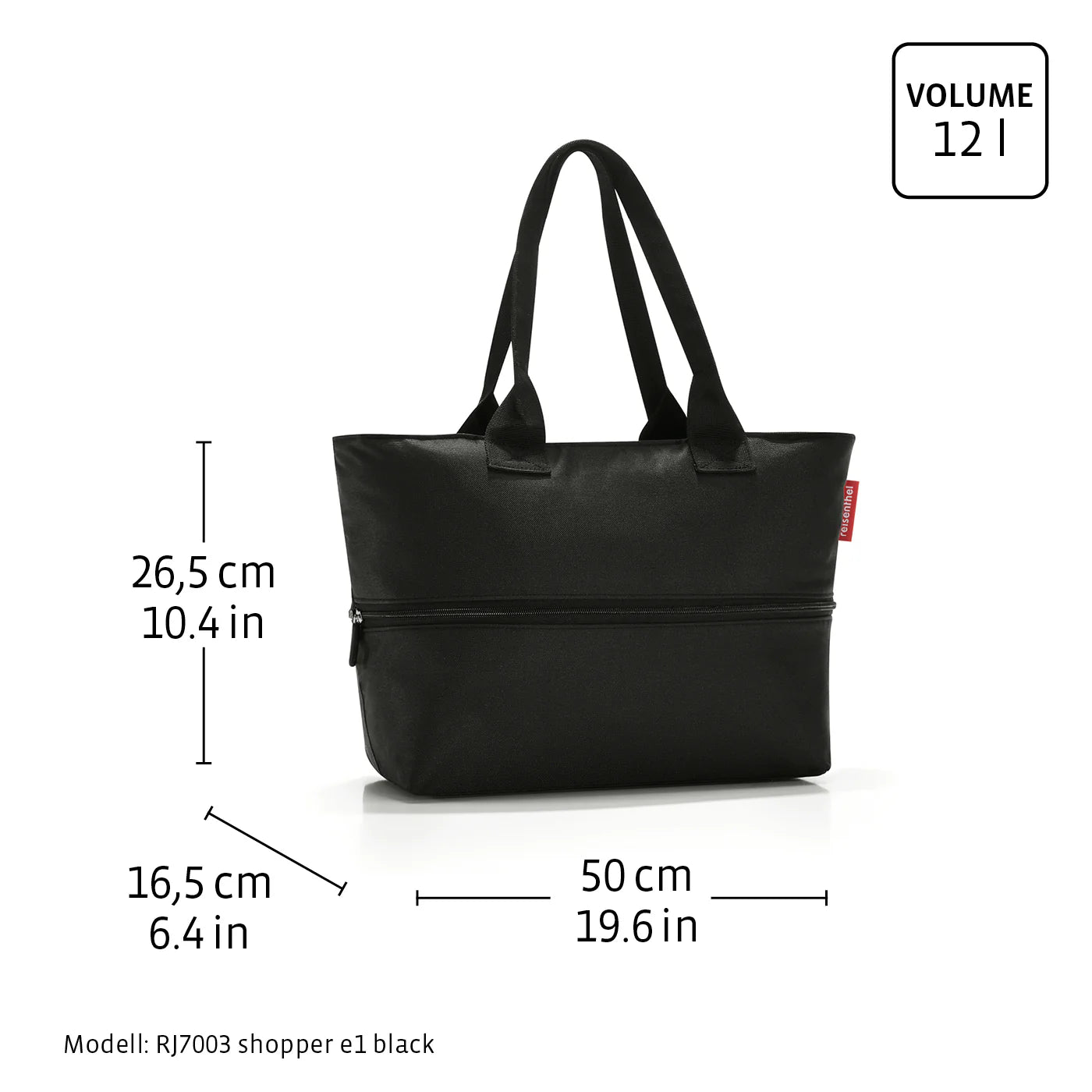 Shopper E1 Leo Nero