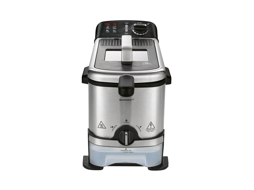 SILVERCREST KITCHEN TOOLS Friteuse en acier inoxydable