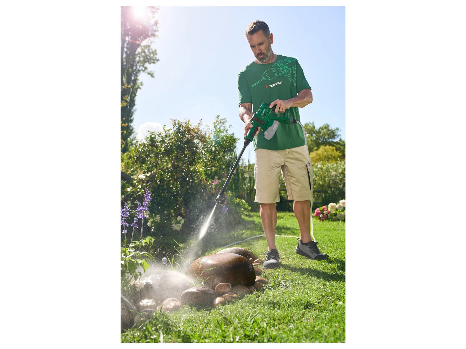 PARKSIDE Nettoyeur  pression sans fil PDRA 20-Li C3, 20 V