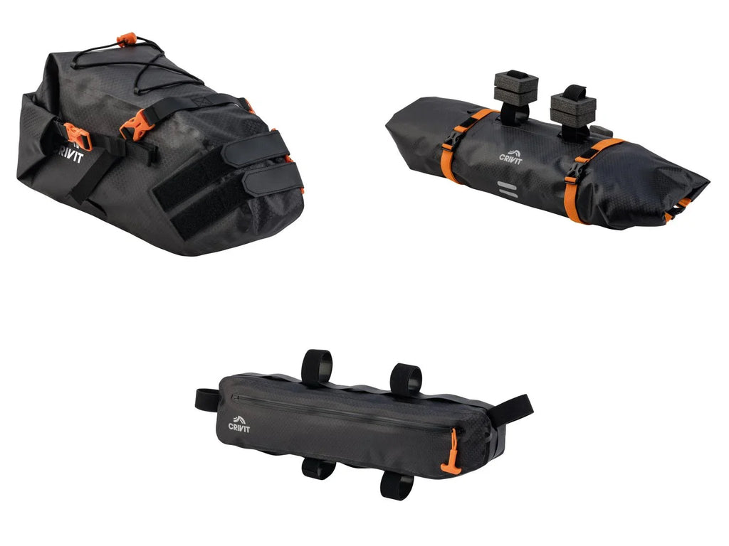 CRIVIT Sacoche pour selle, pour cadre ou pour guidon premium
