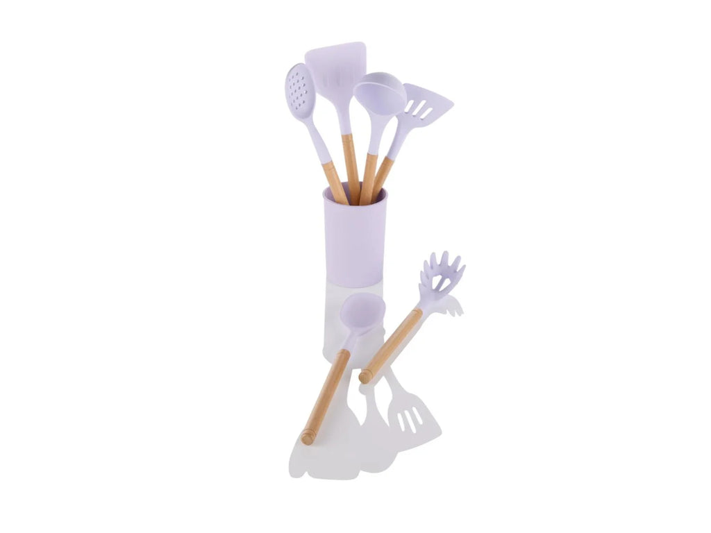LIVARNO home Set d'ustensiles de cuisine, 7 pices