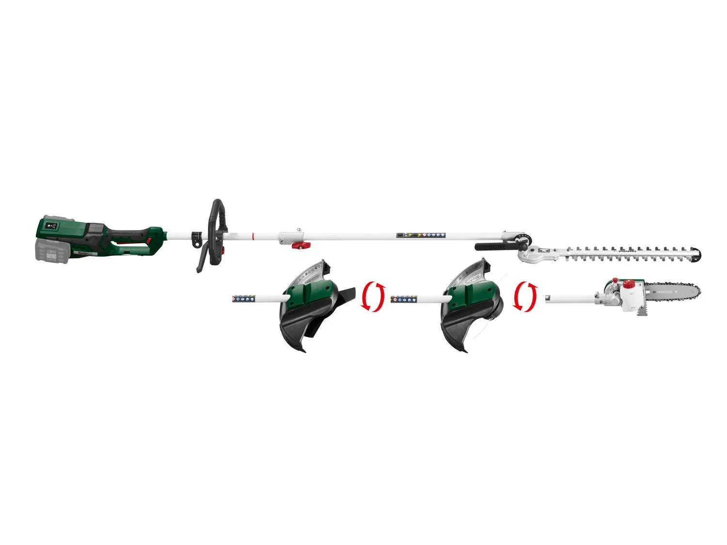 PARKSIDE Outil de jardin multifonction sans fil PGKGA 40-Li B2, 40 V