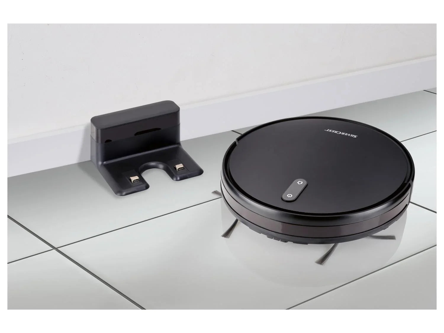 SILVERCREST Aspirateur robot avec fonction lavage