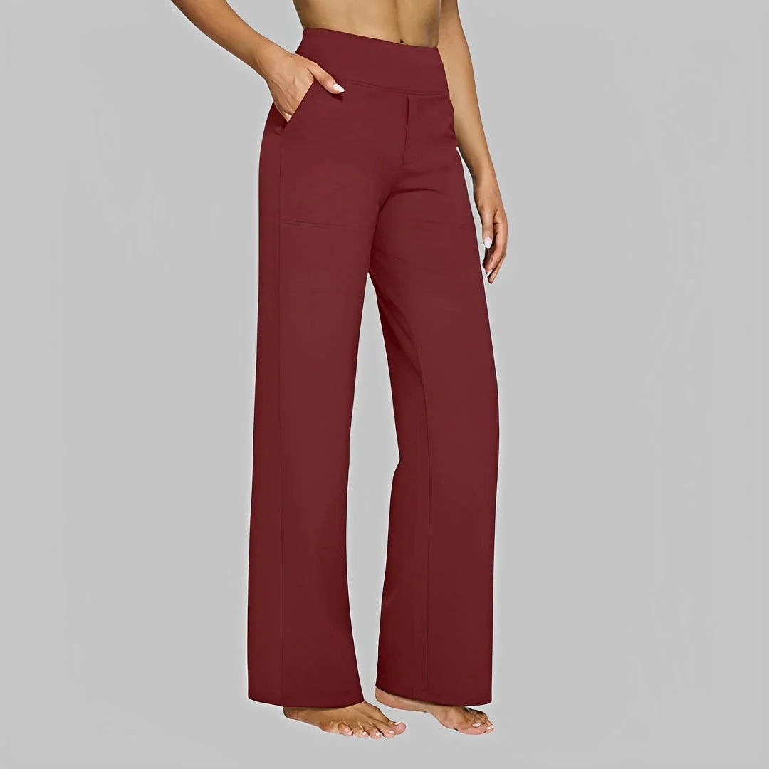 Roxanne - Pantalon Stretch Taille Haute