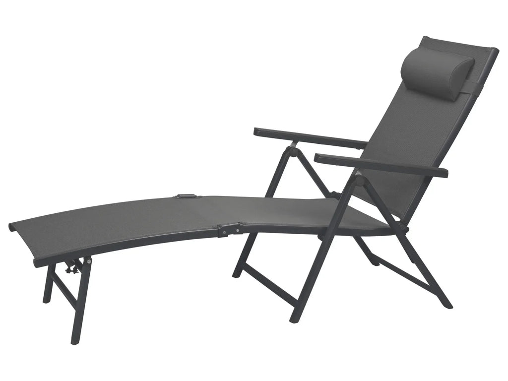 LIVARNO home Chaise longue en aluminium Houston, gris