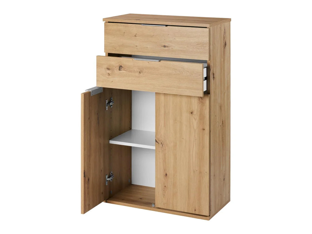 LIVARNO home Meuble bas, 57,6 x 94,8 x 32,9 cm, imitation chne
