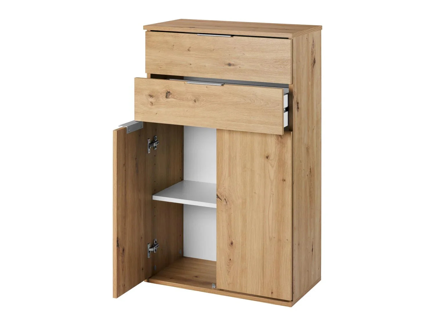 LIVARNO home Meuble bas, 57,6 x 94,8 x 32,9 cm, imitation chne