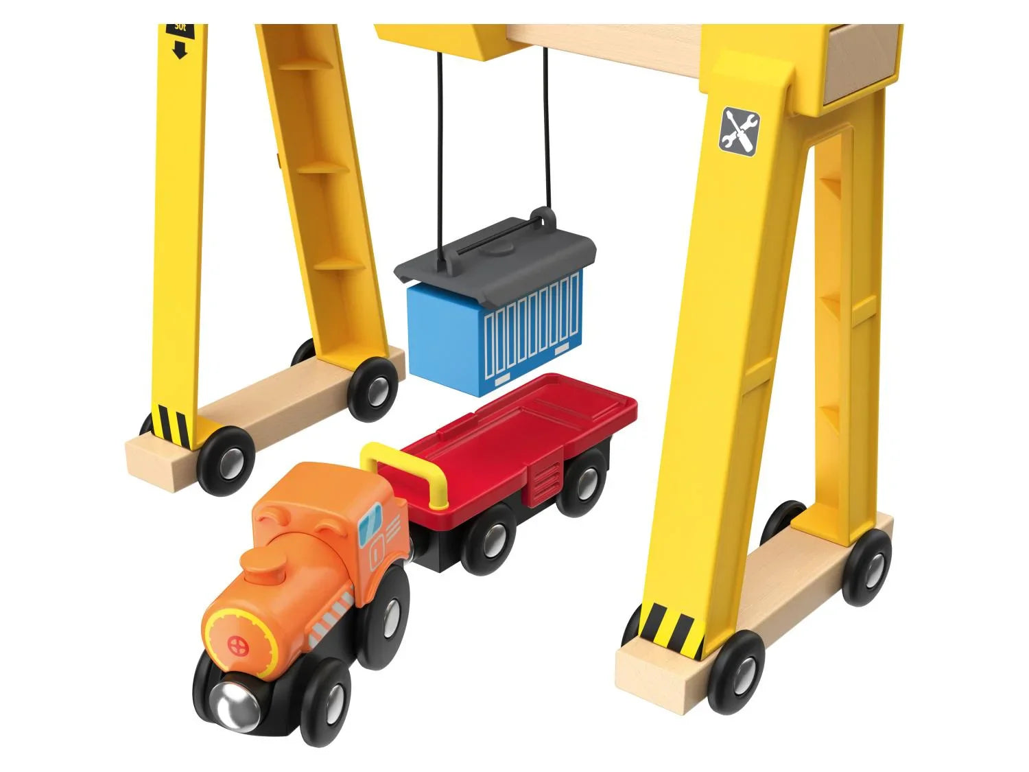 lupilu Accessoires pour circuits de train en bois