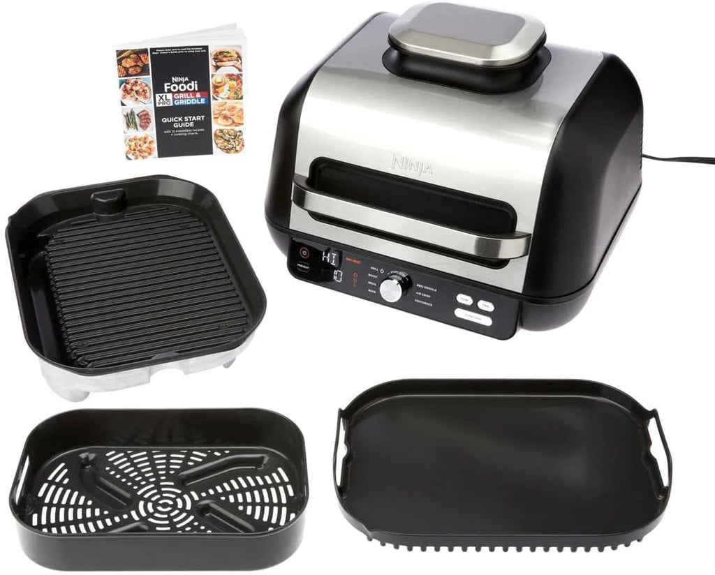 Ninja Foodi Smart XL 6-in-1 Indoor Grill with Air Fry Bake Roast Broil and Dehydrate
