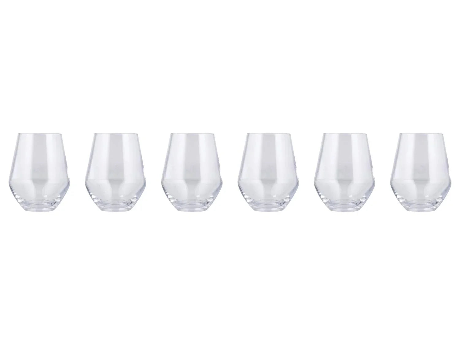 SILVERCREST Lot de 6 verres en cristal