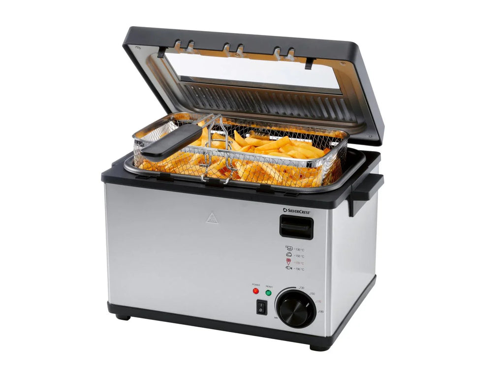 SILVERCREST Friteuse en acier inoxydable