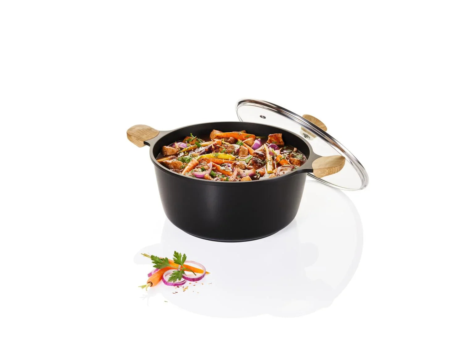 LIVARNO home Faitout en fonte d'aluminium, 28 cm