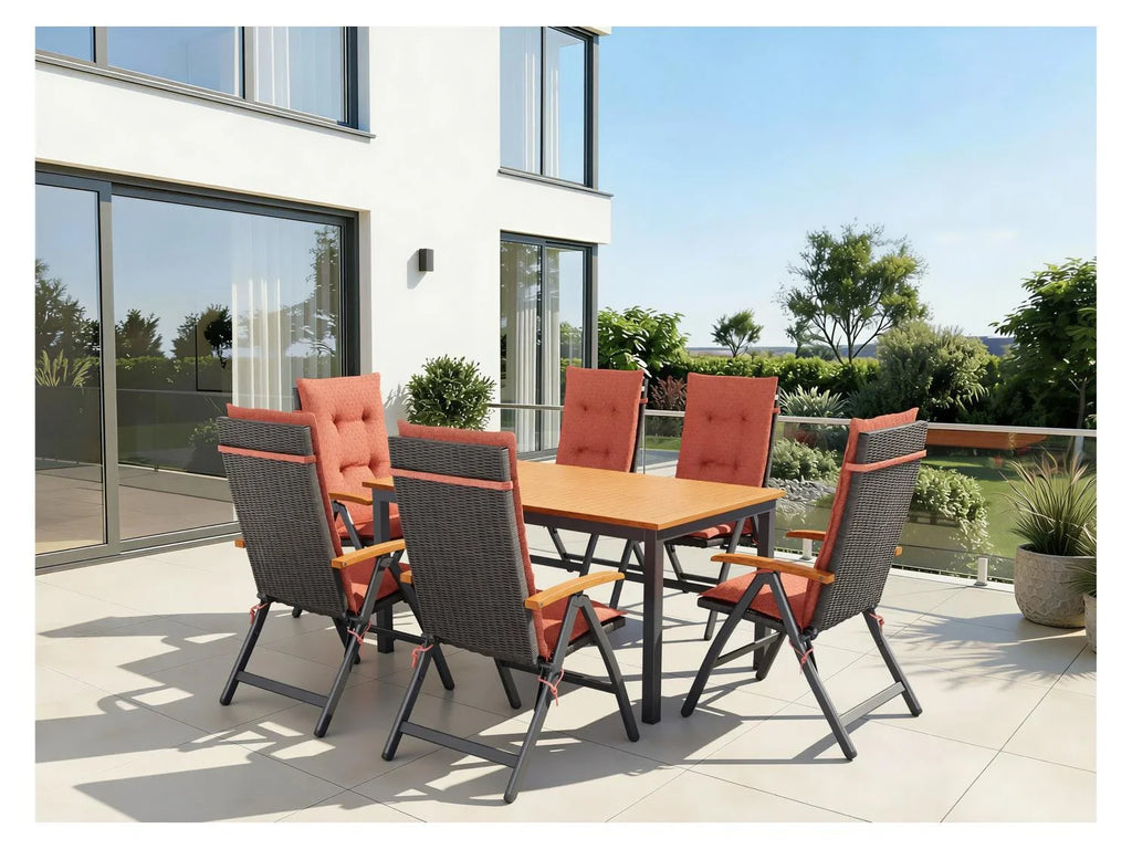 LIVARNO Lot de 2 fauteuils pliants Valencia