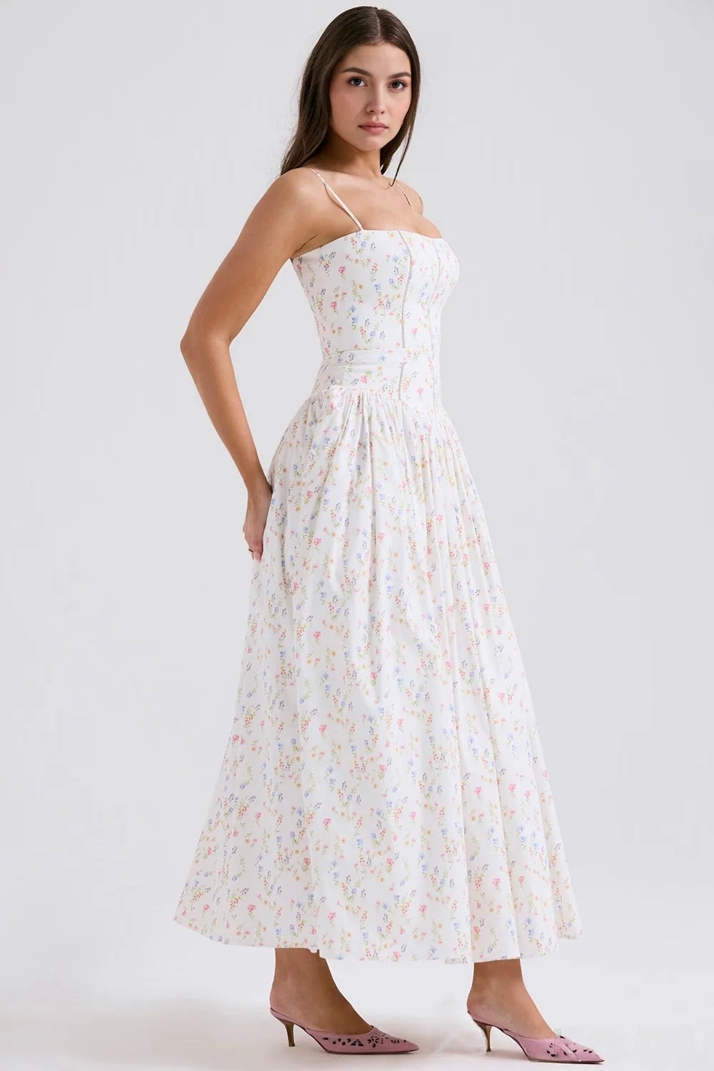 Élodie | Robe Midi Posy